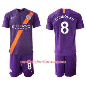 Maillot/Tenue Manchester City Gundogan 8 Enfant Troisieme 2018/2019